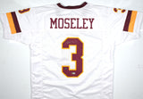 Mark Moseley Autographed White Pro Style Jersey Beckett W Hologram *Silver