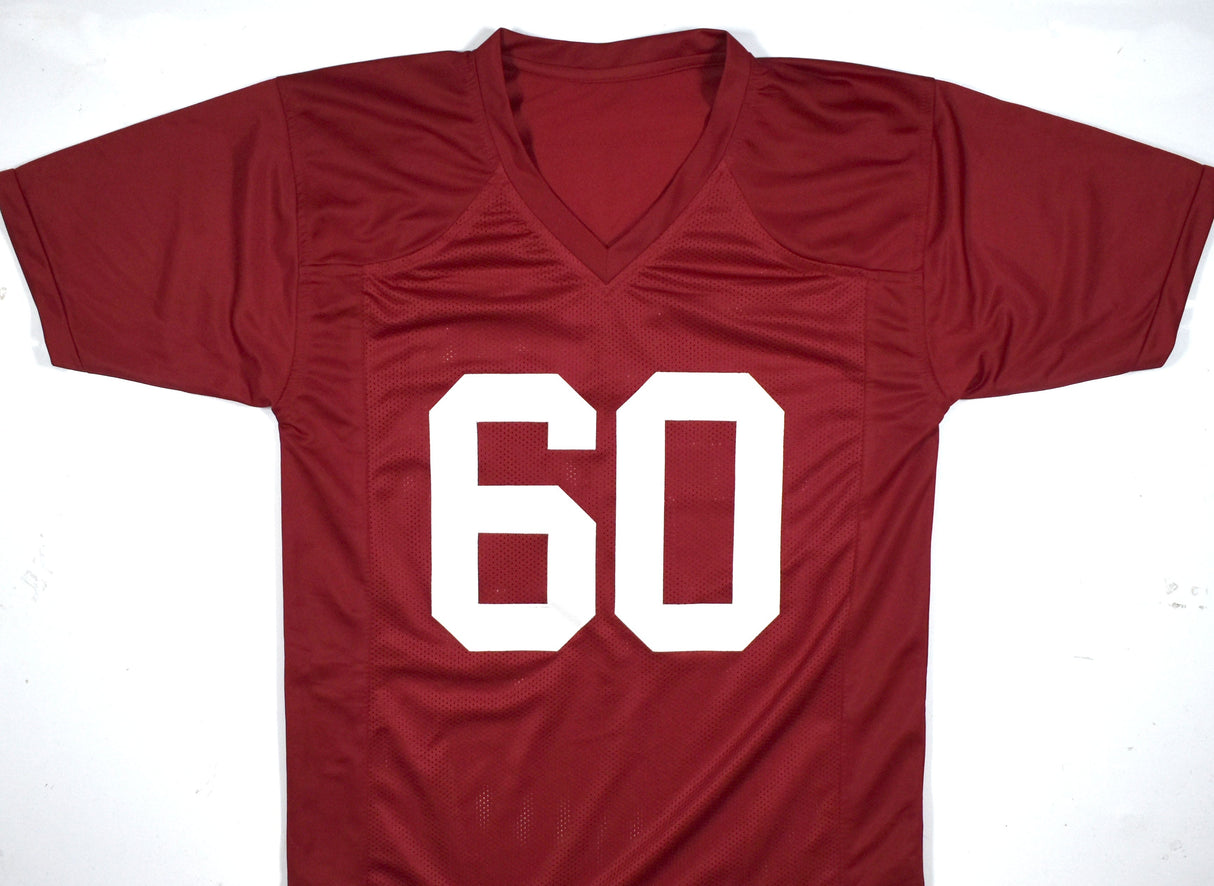 Chris Samuels Autographed Crimson College Style Jersey - Beckett W Hologram