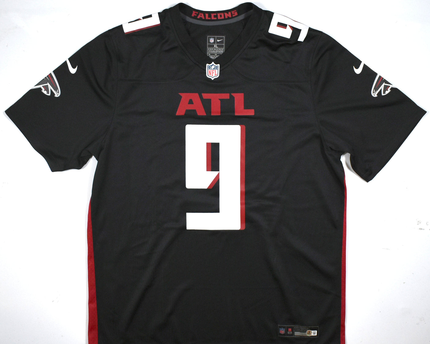 Michael Penix Jr. Autographed Black Nike Game Jersey - Beckett W Hologram