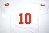 Derrick Brooks Autographed White College Style Jersey - Beckett W Hologram