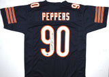 Julius Peppers Autographed Blue Pro Style Jersey - Beckett W Hologram *Black