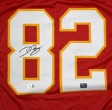 Dwayne Bowe Autographed Red Pro Style Jersey - Beckett W Hologram *Black