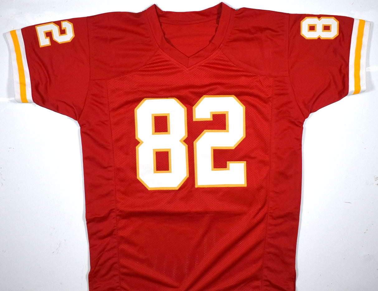 Dwayne Bowe Autographed Red Pro Style Jersey - Beckett W Hologram *Black