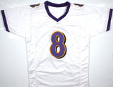 Trent Dilfer Autographed White Pro Style Jersey - Beckett W Hologram *Silver