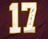 Doug Williams Autographed Maroon Pro Style Jersey w/SB MVP - JSA W *Black