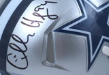 Charles Haley Autographed Dallas Cowboys Speed Mini Helmet - Beckett W Hologram