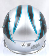 Xavier Legette Autographed Carolina Panthers Speed Mini Helmet - Beckett W Holo