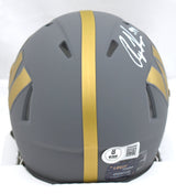 Ryan Kerrigan Autographed Commanders Slate Speed Mini Helmet - Beckett W Holo