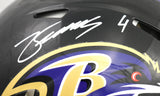 Zay Flowers Signed Baltimore Ravens F/S Speed Authentic Helmet - Beckett W Holo