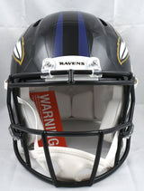 Zay Flowers Signed Baltimore Ravens F/S Speed Authentic Helmet - Beckett W Holo