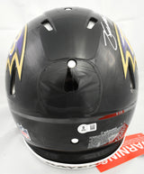 Zay Flowers Signed Baltimore Ravens F/S Speed Authentic Helmet - Beckett W Holo