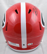 Carson Beck Autographed Georgia Bulldogs F/S Speed Helmet- Beckett W Hologram