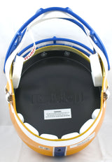 Darrelle Revis Autographed Pittsburgh Panthers F/S Speed Helmet- Beckett W Holo