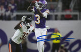 Jordan Addison Autographed Minnesota Vikings 8x10 Catch Photo - Beckett W Holo