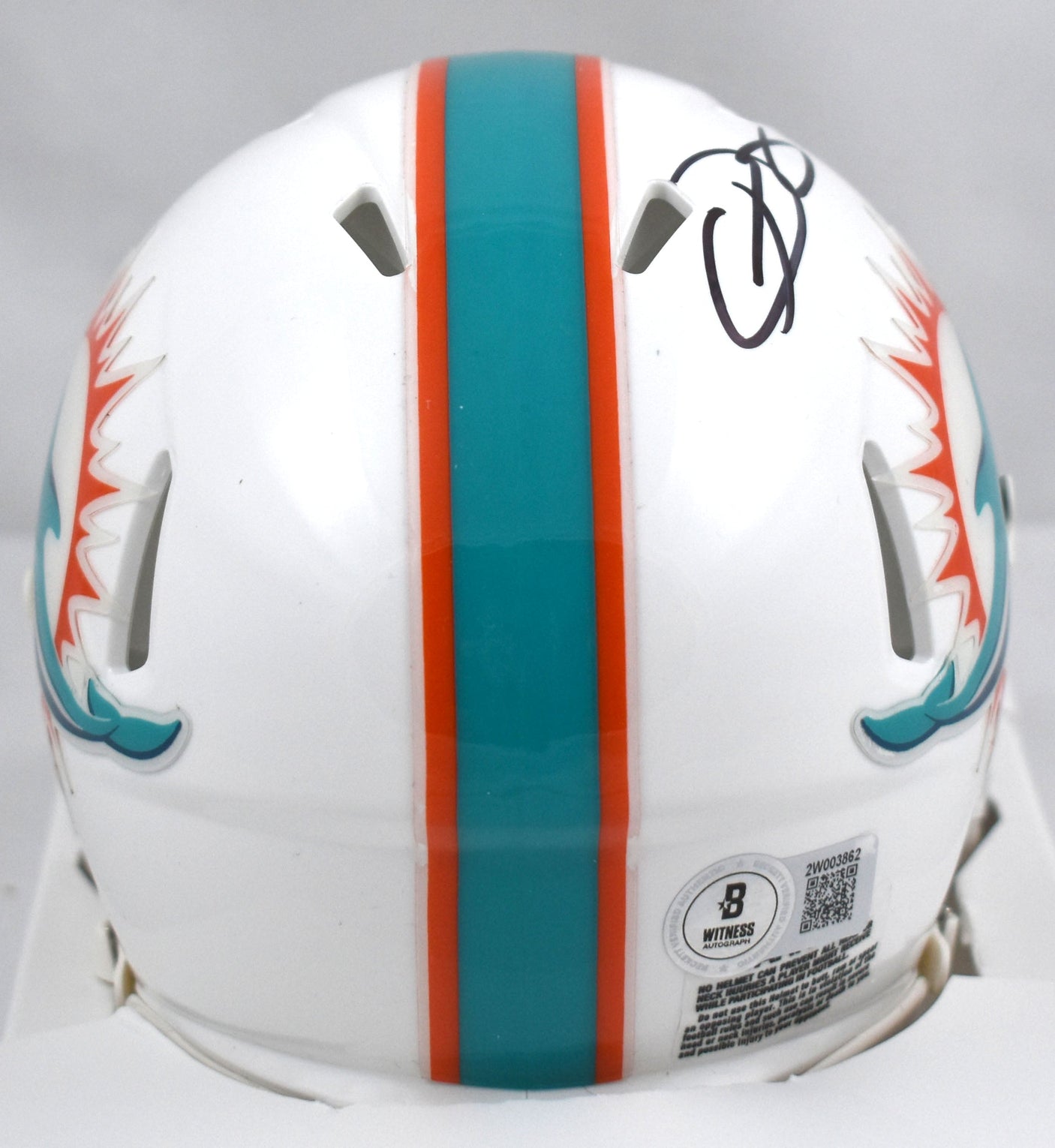 Odell Beckham Jr. Signed Miami Dolphins Speed Mini Helmet - Beckett W Hologram