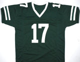 Malachi Corley Autographed Green Pro Style Jersey - Beckett W Hologram *Black