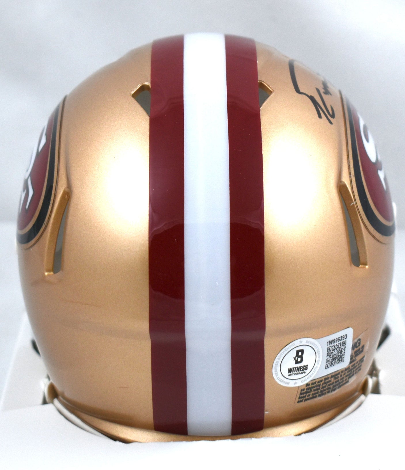 George Kittle Signed San Francisco 49ers Speed Mini Helmet - Beckett W Hologram