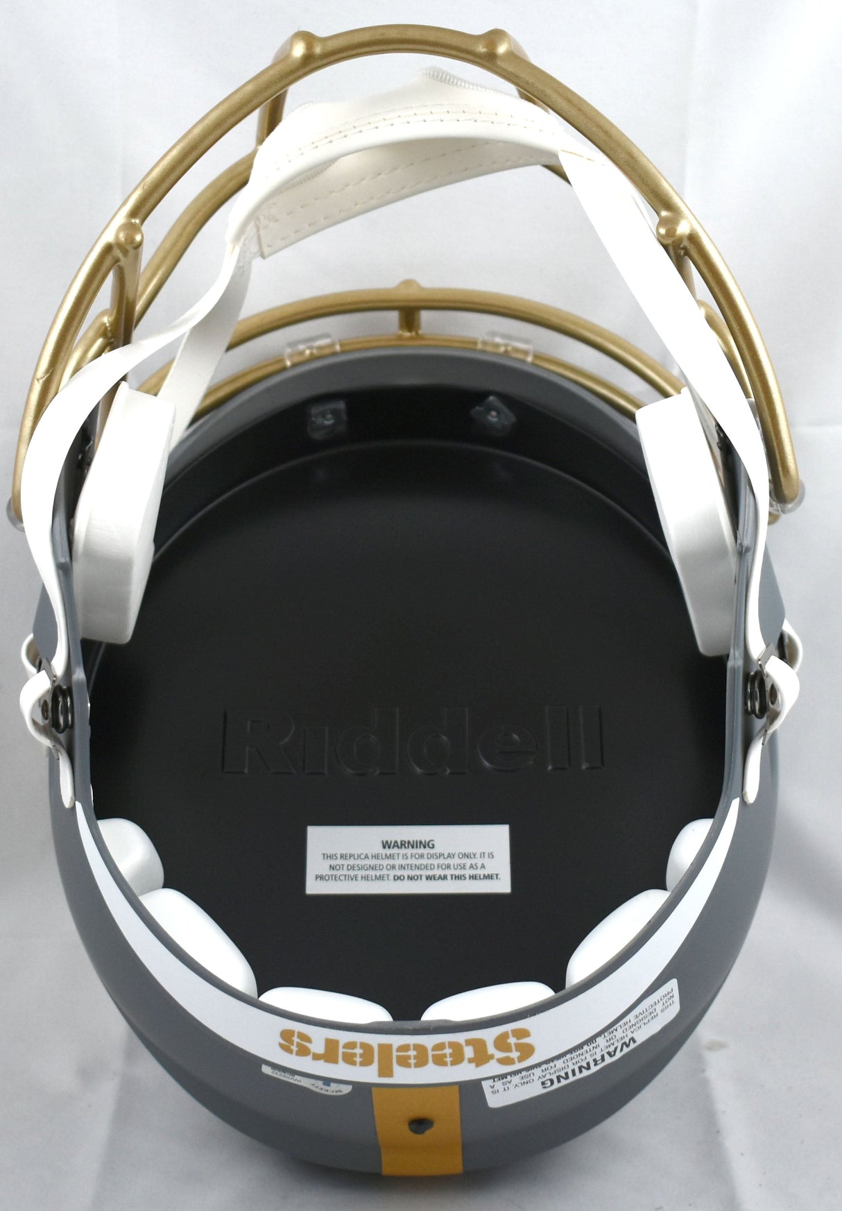 TJ Watt Autographed Pittsburgh Steelers Slate F/S Speed Helmet - Beckett W Holo