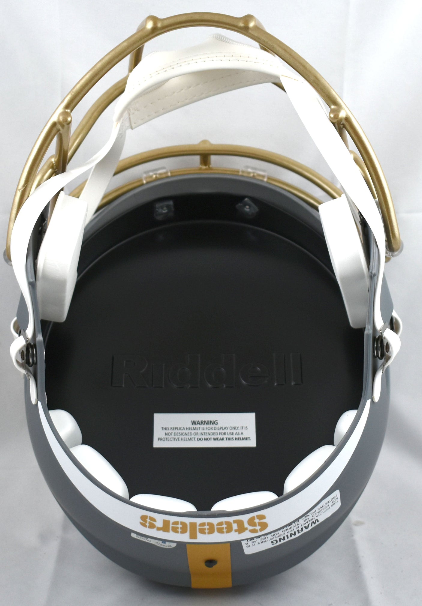 TJ Watt Autographed Pittsburgh Steelers Slate F/S Speed Helmet - Beckett W Holo