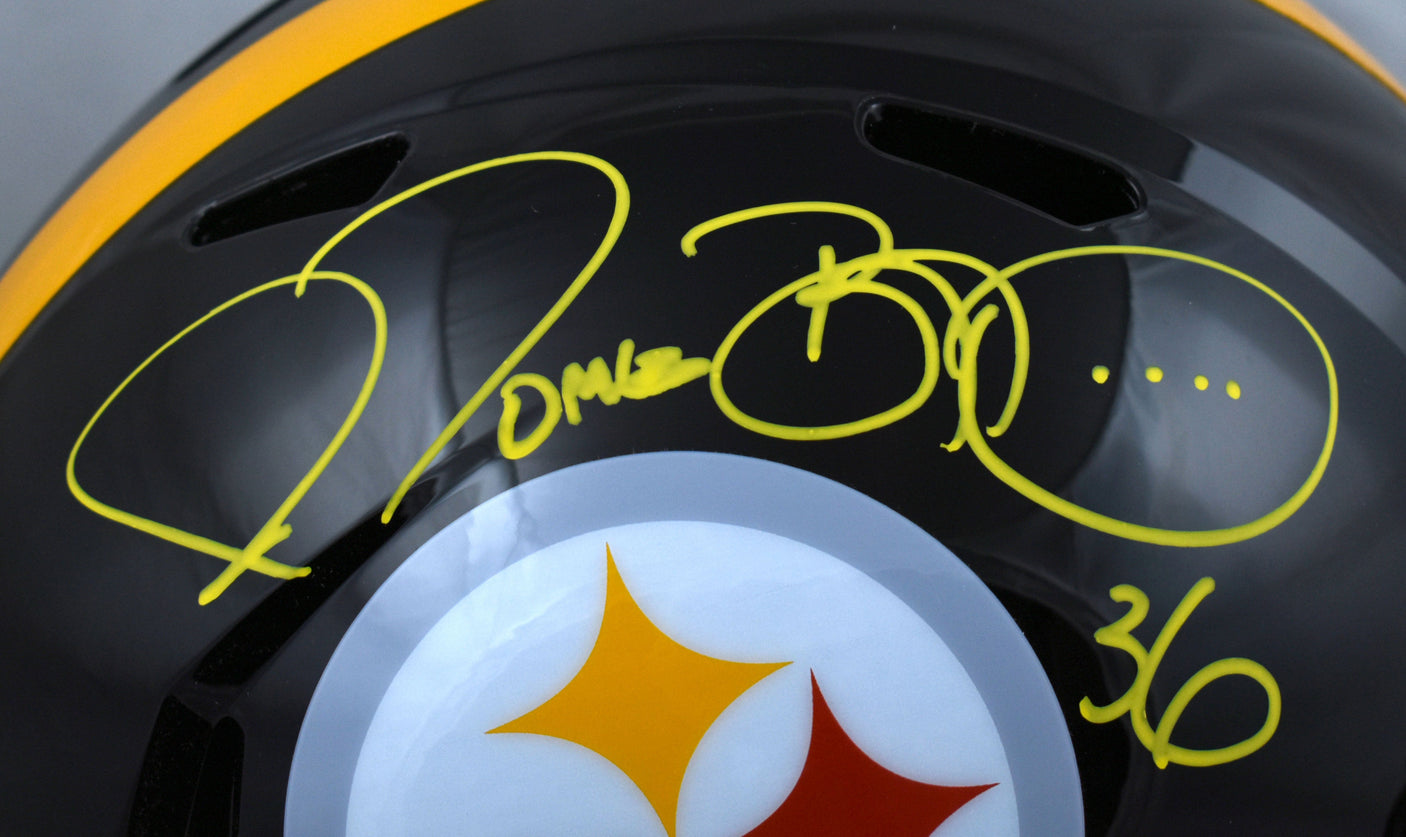 Jerome Bettis Autographed Pittsburgh Steelers F/S Speed Helmet - Beckett W Holo