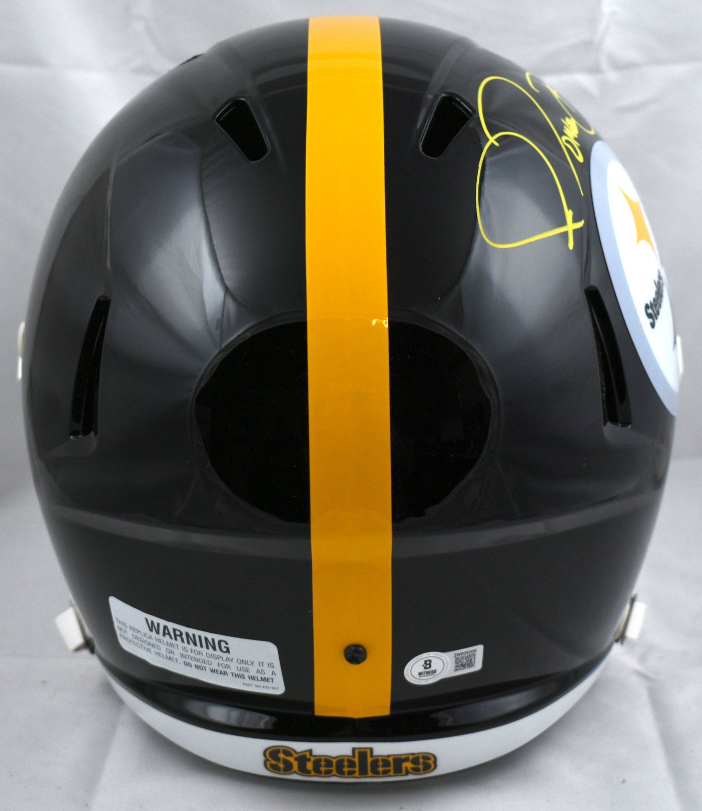 Jerome Bettis Autographed Pittsburgh Steelers F/S Speed Helmet - Beckett W Holo