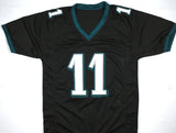 AJ Brown Autographed Black Pro Style Jersey - Beckett W Hologram *Black *L1