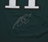 AJ Brown Autographed Eagles Nike Midnight Green Game Jersey - Beckett W Holo
