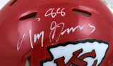 Tony Gonzalez Signed Kansas City Chiefs Speed Mini Helmet - Beckett W Hologram