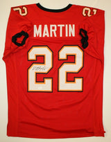 Doug Martin Autographed Red w/Orange Pro Style Jersey- JSA Authenticated