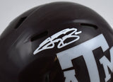 Johnny Manziel Autographed Texas A&M Speed Mini Helmet - Beckett W Hologram