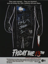 Ari Lehman Autographed 11x14 Movie Poster Photo - Beckett W Hologram *Silver