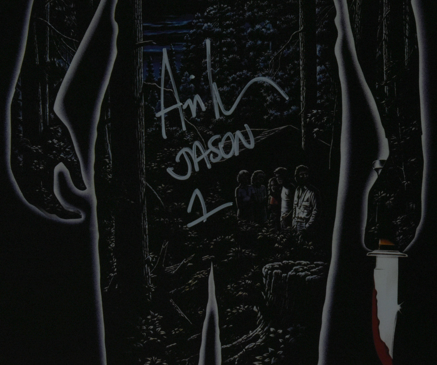 Ari Lehman Autographed 11x14 Movie Poster Photo - Beckett W Hologram *Silver