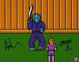 Ari Lehman Autographed 11x14 Video Game Photo - Beckett W Hologram *Black