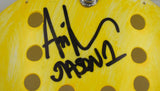 Ari Lehman Signed Friday The 13th Yellow 2 Jason Mask w/Jason 1-Beckett W Holo