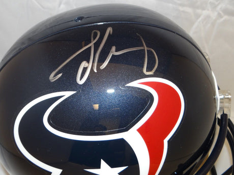 Jadeveon Clowney Autographed Houston Texans Full Size Helmet- JSA Auth *Silver Image 2