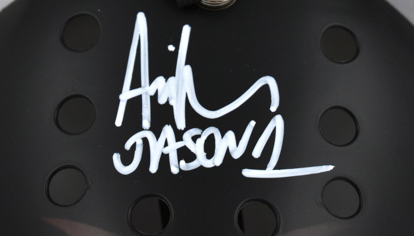 Ari Lehman Signed Friday The 13th Black Jason Mask w/Jason 1-Beckett W Hologram