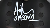 Ari Lehman Signed Friday The 13th Black Jason Mask w/Jason 1-Beckett W Hologram