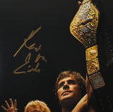 Kevin Von Erich Signed 16x20 The Iron Claw Movie Poster Photo - Beckett W Holo