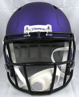Adrian Peterson Autographed Minnesota Vikings F/S Speed Helmet - Beckett W Holo