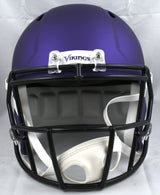 Adrian Peterson Autographed Minnesota Vikings F/S Speed Helmet - Beckett W Holo