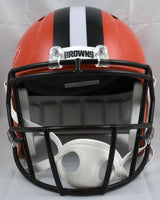 Myles Garrett Autographed Cleveland Browns F/S Speed Helmet - Beckett W Hologram