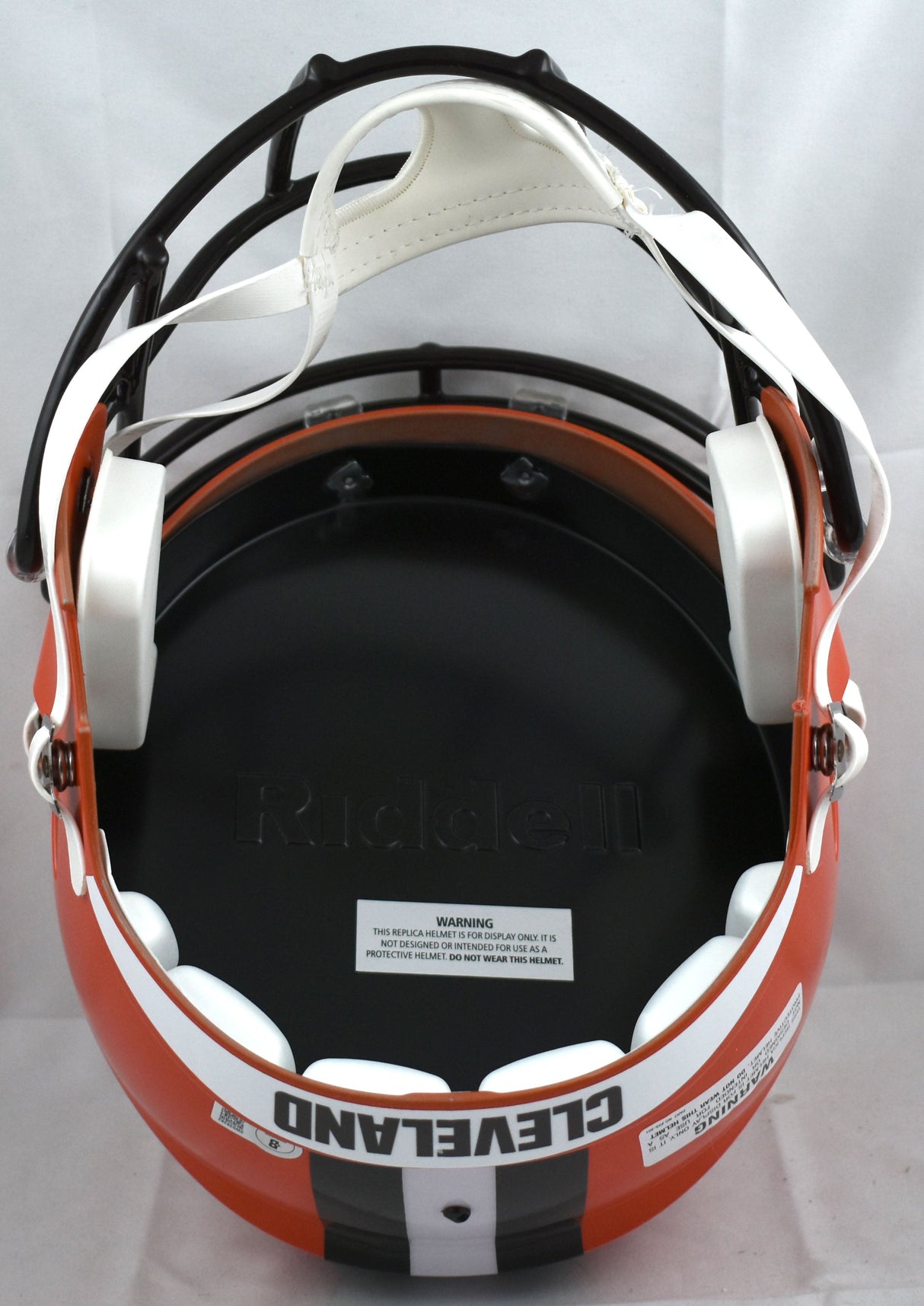 Myles Garrett Autographed Cleveland Browns F/S Speed Helmet - Beckett W Hologram