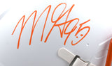 Myles Garrett Signed Browns F/S Flat White Speed Authentic Helmet-Beckett W Holo