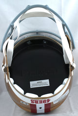 Deion Sanders Autographed San Francisco 49ers F/S Speed Helmet - Beckett W Holo