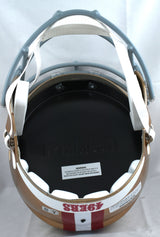 Deion Sanders Autographed San Francisco 49ers F/S Speed Helmet - Beckett W Holo