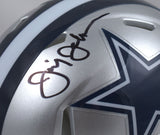 Jimmy Johnson Autographed Dallas Cowboys Speed Mini Helmet - Beckett W Hologram