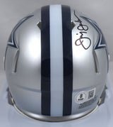 Jimmy Johnson Autographed Dallas Cowboys Speed Mini Helmet - Beckett W Hologram