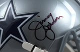Jimmy Johnson Signed Dallas Cowboys F/S Speed Helmet - Beckett W Hologram *Black
