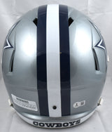 Jimmy Johnson Signed Dallas Cowboys F/S Speed Helmet - Beckett W Hologram *Black