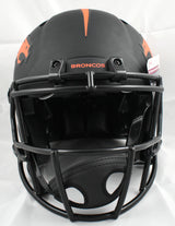 Wes Welker Signed Denver Broncos F/S Eclipse Speed Authentic Helmet - JSA W